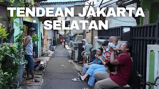 Jalan Sore Melewati Gang Gang Sempit Jakarta Selatan | Real Life In Jakarta Indonesia