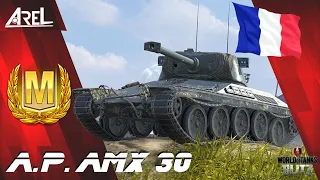 A.P. AMX 30 WoT Blitz - "French brawler" - quick Ace game