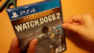 Watch Dogs 2 gold edition unboxing ps4
