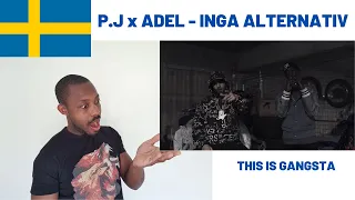 BRITISH REACTS TO SWEDISH RAP Ft P.J x ADEL - INGA ALTERNATIV