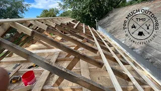 Metal Roof And Soffit On 144 year old Barn