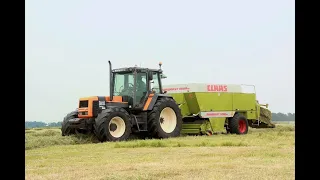 Renault 155-54TZ & Claas Quadrant 1200RC Gebr. Ballast