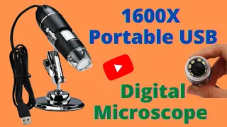 Reviewing of Microscope 1600X Microscope Digital Magnifier with USB Interface_UPDATED 2021