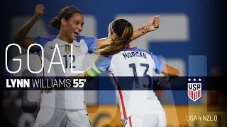 WNT vs. New Zealand: Lynn Williams Goal - Sept. 19, 2017