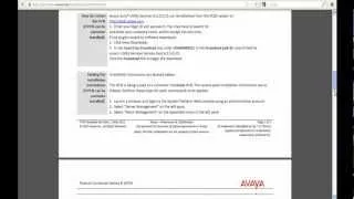 Installing Avaya Aura Utility Services 6.2 Service Pack