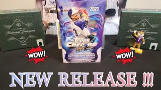 NEW RELEASE!!! 2023 Topps Cosmic Chrome Hobby Box Rip..