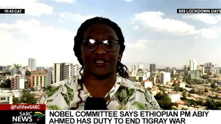 Nobel Committee speaks out about the Ethiopian conflict