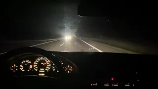 Mercedes S600 W140 - NIGHT DRIVING EUROPE ( Phonk )