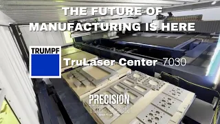 Trumpf TruLaser 7030 landing at Precision Tube Laser March 2023