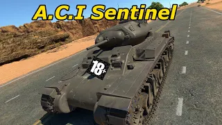 Męska maszyna | A.C.I Sentinel | War Thunder gameplay po Polsku