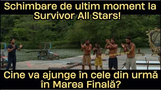 Schimbare de ultim moment la Survivor All Stars! Cine va ajunge în cele din urmă în Marea Finală?