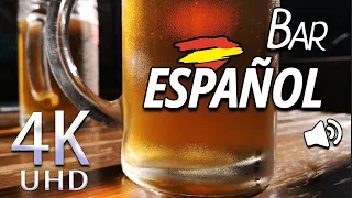 SONIDO DE BAR 🍻🔊 Sonido ambiente de bar español lleno, restaurante, tapas.