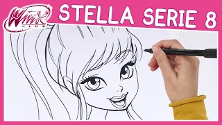 Winx Club - Serie 8 - Come disegnare Stella [TUTORIAL]