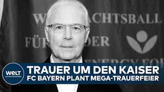 TRAUER UM FRANZ BECKENBAUER: Die Fußball-Welt verneigt sich vor dem "Kaiser" | WELT Thema