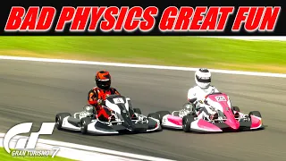 Gran Turismo 7 - Do Bad Physics Make These karts Less Fun? Not A Chance!