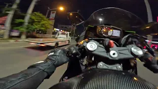 zx6r | night ride [RAW SOUND]
