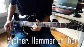 Amon Amarth - Mjolner, Hammer of Thor Guitar Cover (The way Johan and Olavi play it)