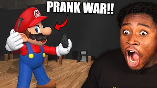 MARIO'S PRANK WAR! | SMG4 Mario Does Pranks 2!