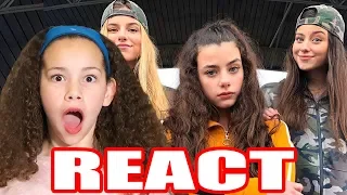 Olivia REACTS to Davis Sisters "Leave Me Alone" Music Video