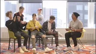 Why Don't We: Daniel and Jack go speechless when Corbyn sings a love song to...