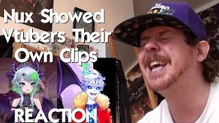 I showed vtubers their OWN lҽwd clips REACTION