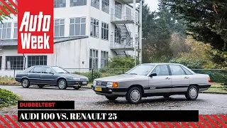 Audi 100 vs. Renault 25 - Classics dubbeltest - English subtitles