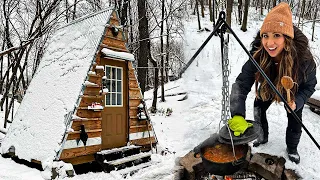 Beef Stew Over an Open Fire | Jackery Explorer 1000 Install