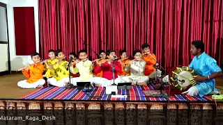 Vande Mataram | Students of Bamboo Melody Raagas | Disciples of Sri. Rakesh Sudhir