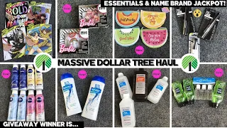 MASSIVE DOLLAR TREE HAUL~ALL 🌟NEW🌟 FINDS ESSENTIALS & NAME BRAND JACKPOT 🤩 MUST WATCH HAUL ❤️