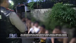 Ibu Ini Menangis, Melihat Anaknya Ditangkap Karena Tawuran dan Membawa SAJAM - 86