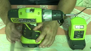 Дрель шуруповерт RYOBI ONE+ R18DDP. Мнение после пяти лет использования