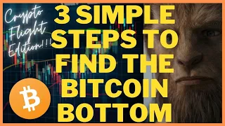 3 SIMPLE STEPS TO FIND THE BITCOIN BOTTOM | PRICE PREDICTION | TECHNICAL ANALYSIS$BTCUSD