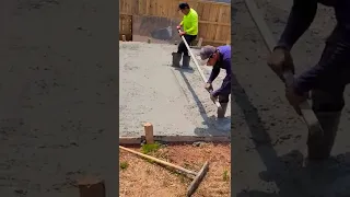 Slab 18x 20 ft 👍 concrete 6"inches deep