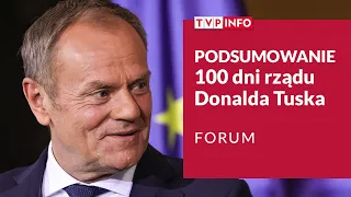 Podsumowanie 100 dni rządu Donalda Tuska | FORUM