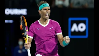 Full Ace Tennis Simulator with FA Mod: Rafael Nadal vs Carlos Alcaraz, Australian Open - Best of 5