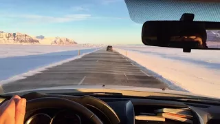 Iceland driving