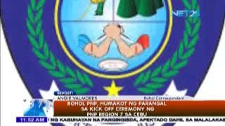 Bohol-PNP, humakot ng parangal sa Kick off Ceremony ng PNP Region 7