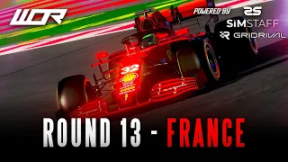 WOR | F1 2021 - PC | Tier 2 | Season 12 - Round 13 | France