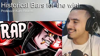 KURO REACTS to ALUCARD RAP | "Blood" | RUSTAGE ft. TOPHAMHAT-KYO [HELLSING]