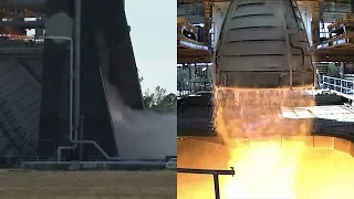 SLS RS-25 Engine Test, 13 February 2019