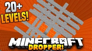 Minecraft LAVA DROPPER! (20 Levels of Death!) w/PrestonPlayz & MrWoofless