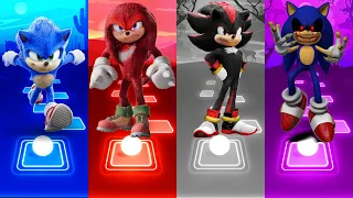 Sonic The Hedgehog 🔴 Knuckles 🔴 Shadow 🔴 Sonic exe | Coffin Dance Cover