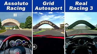 Assoluto Racing vs Grid Autosport vs Real Racing 3 - Nissan GT-R R35