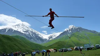 Симин пагьливанар (канатоходцы)