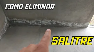 ✅ Como QUITAR o eliminar el SALITRE  por HUMEDAD en PARED