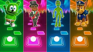 Coffin Dance Meme - Alien Dance - Paw Patrol - Gummy Bear | Tiles Hop EDM Rush