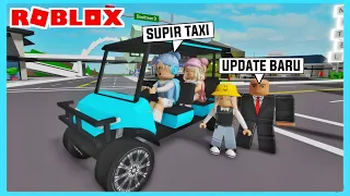 Aku Dan Adiku Menjadi Tukang Taxi Di Roblox Brookhaven Update Terbaru ft @Shasyaalala