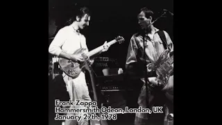Frank Zappa - 1978 01 27 - Hammersmith Odeon, London, England