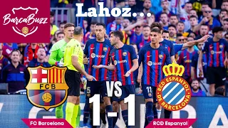 FC Barcelona 1-1 Espanyol Match Review: Lahoz DISASTERCLASS, Barca's La Liga Lead Squandered