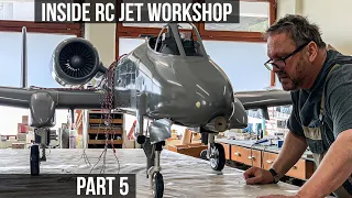 Inside RC Jet Workshop 5 | Mibojets A-10 Warthog 1:5,8 Pre-paint Kit Assembly